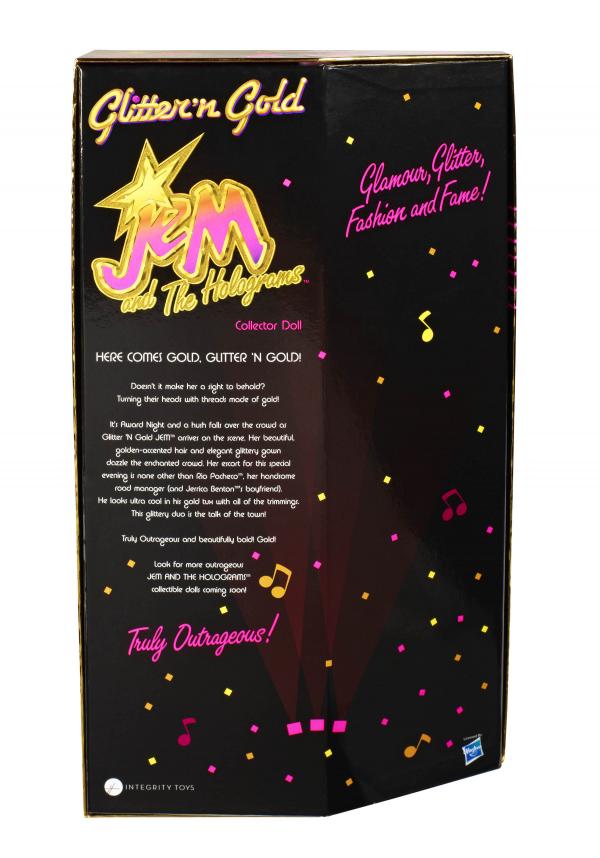 SDCC 2013: Hasbro's Official Product Images - Transformers Event: Hasbro 2013 SDCC Glitter N Gold Jem Packaging B